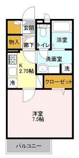【間取り】 | ポワール | 間取りです。