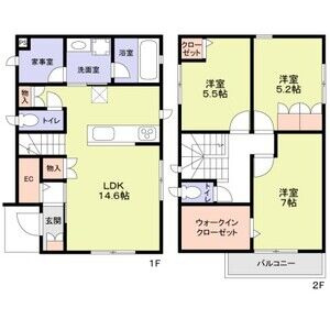 【間取り】 | 立川市富士見町4丁目戸建B棟
