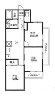 【間取り】 | パークサイド壱番館 | 間取りです。
