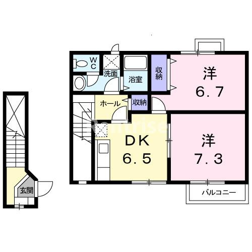 アヴァンガーデンⅤの間取り|間取図