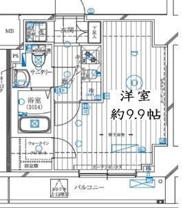 レガリス亀戸の間取り