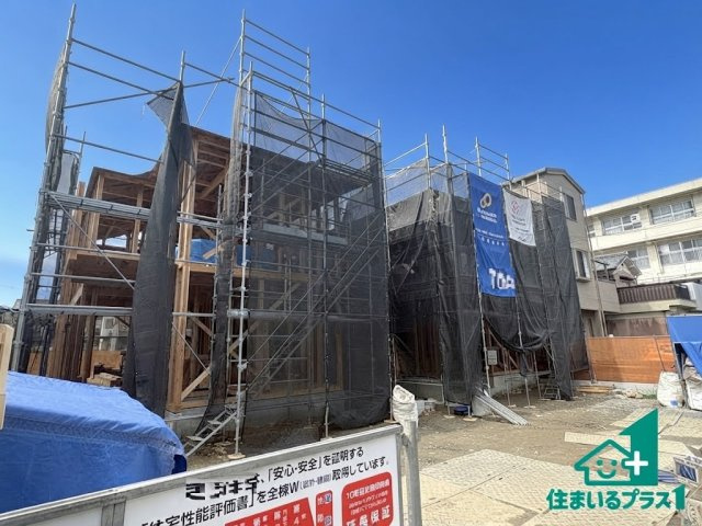●大和高田市蔵之宮町　新築一戸建ての外観|住宅ローンアドバイザーがお客様にピッタリの住宅ローンをご提案致します。安心してご相談ください！