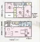 北本市二ツ家第1　CRADLE GARDEN　新築戸建　全9棟　7号棟の画像