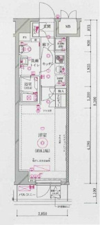 【間取り】 | セジョリ王子駅前 | 間取りです。