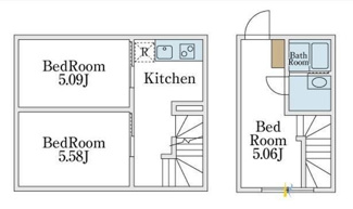 【間取り】 | Maison de CiEL Ⅴ | 間取りです。