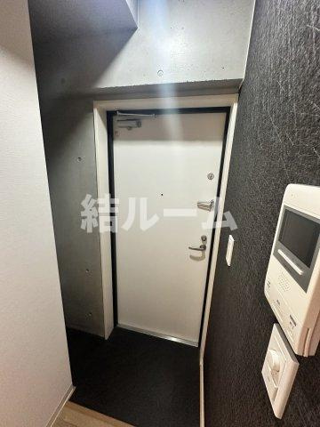 北区田端新町３丁目の賃貸マンションの玄関