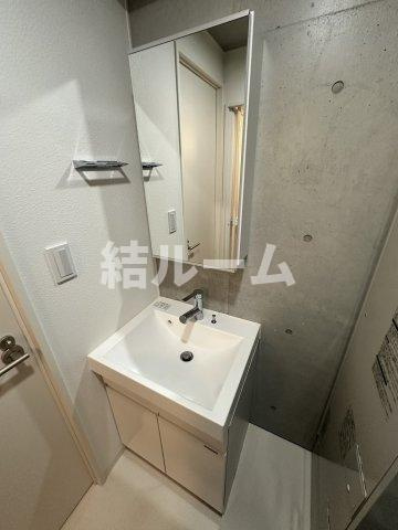 北区田端新町３丁目の賃貸マンションの洗面所