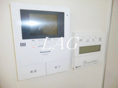 【セキュリティ】 | プチメゾン三茶 | モニター付インターホンです。