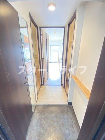 大阪市東淀川区東中島２丁目の賃貸マンションの玄関