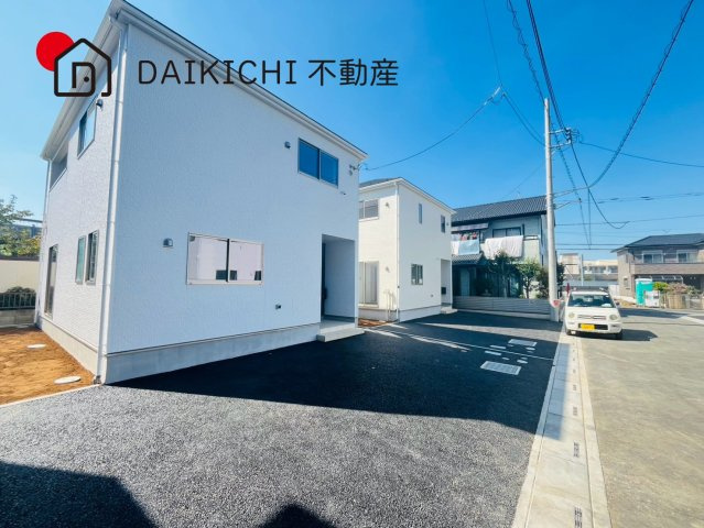 【前面道路含む現地写真】 | 北本市二ツ家第1　CRADLE GARDEN　新築戸建　全9棟　8号棟