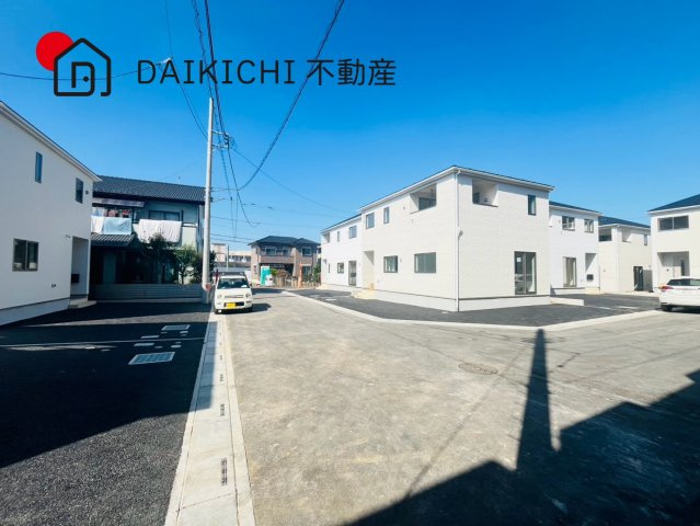 【前面道路含む現地写真】 | 北本市二ツ家第1　CRADLE GARDEN　新築戸建　全9棟　8号棟