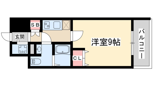 【間取り】 | プラウドフラット新大阪