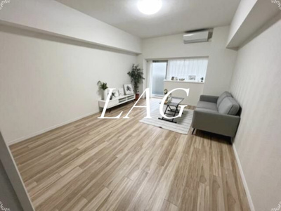 【居間・リビング】 | メゾン・ド・ヴィレ日本橋中洲 | 洋室のお部屋です。※家具・家電はイメージです。