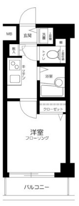 トーシンフェニックス上北沢ツインコートの間取り