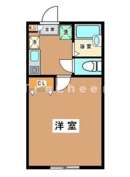 マンション王子の間取り