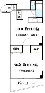 【間取り】 | マイネ岸野ビル | 間取りです。