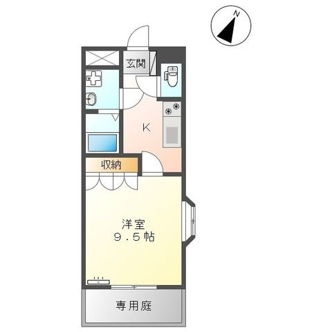 エスティールの間取り