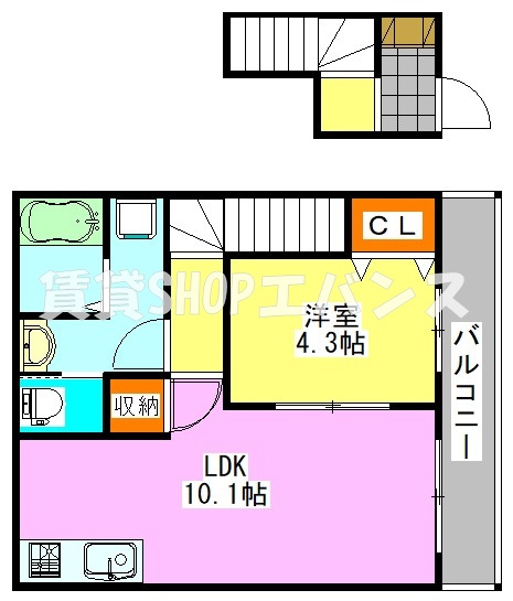 【間取り】 | リーブルファイン船橋芝山
