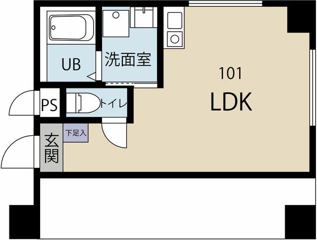 レガーロ石川町の間取り