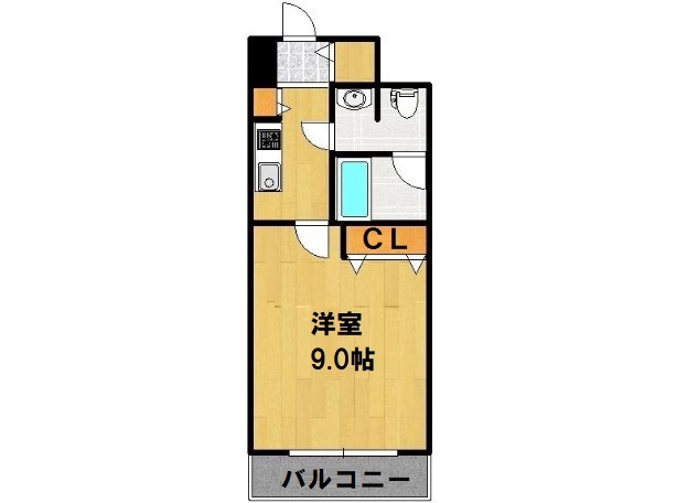 【間取り】 | プラウドフラット新大阪