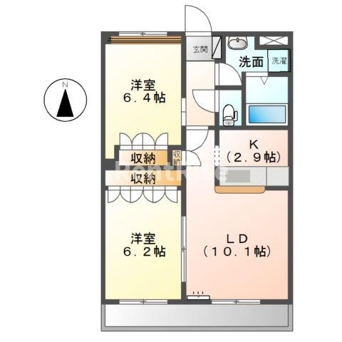 クオリティ　パレスの間取り