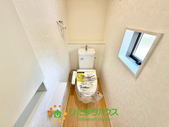 蓮田市緑町第4　新築一戸建て　クレイドルガーデンのトイレ