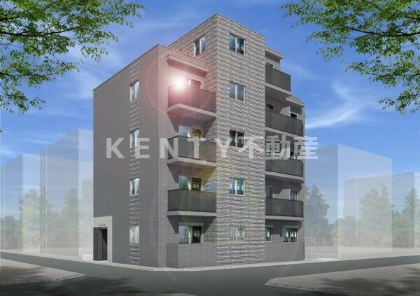 【外観パース】 | Ｔｈｅ　Ｓｈｉｎａｇａｗａ　Ｅａｓｔ　Ｒｅｓｉｄｅｎｃｅ | 外観パースです