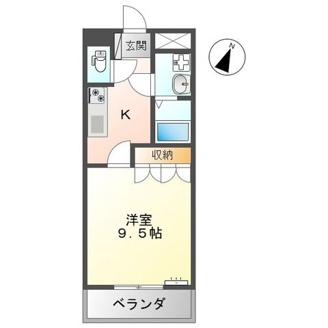 エスティールの間取り