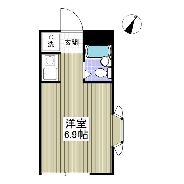 江戸川区鹿骨２丁目のアパート