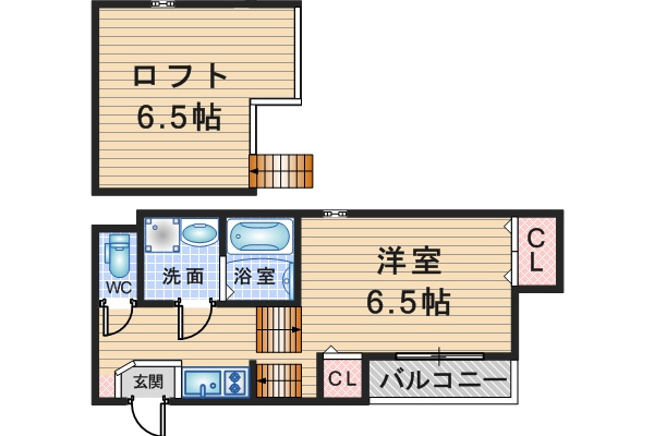 スクリーア箕輪の間取り