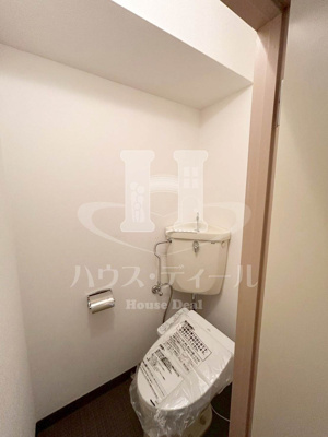 【トイレ】 | わらびサンハイツ | ゆったりとした空間のトイレです