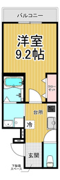 フジパレス西宮甲東園１番館の間取り