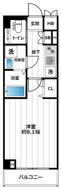 ＣＲＥＳＴ　ＴＡＰＰ東十条の間取り