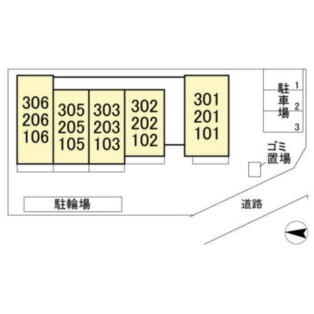 プレミアージュのその他|配置図