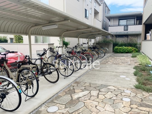 プレミアージュのその他共用部分|駐輪置き場です！