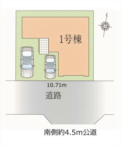 新座市石神10期　全1棟　1号棟