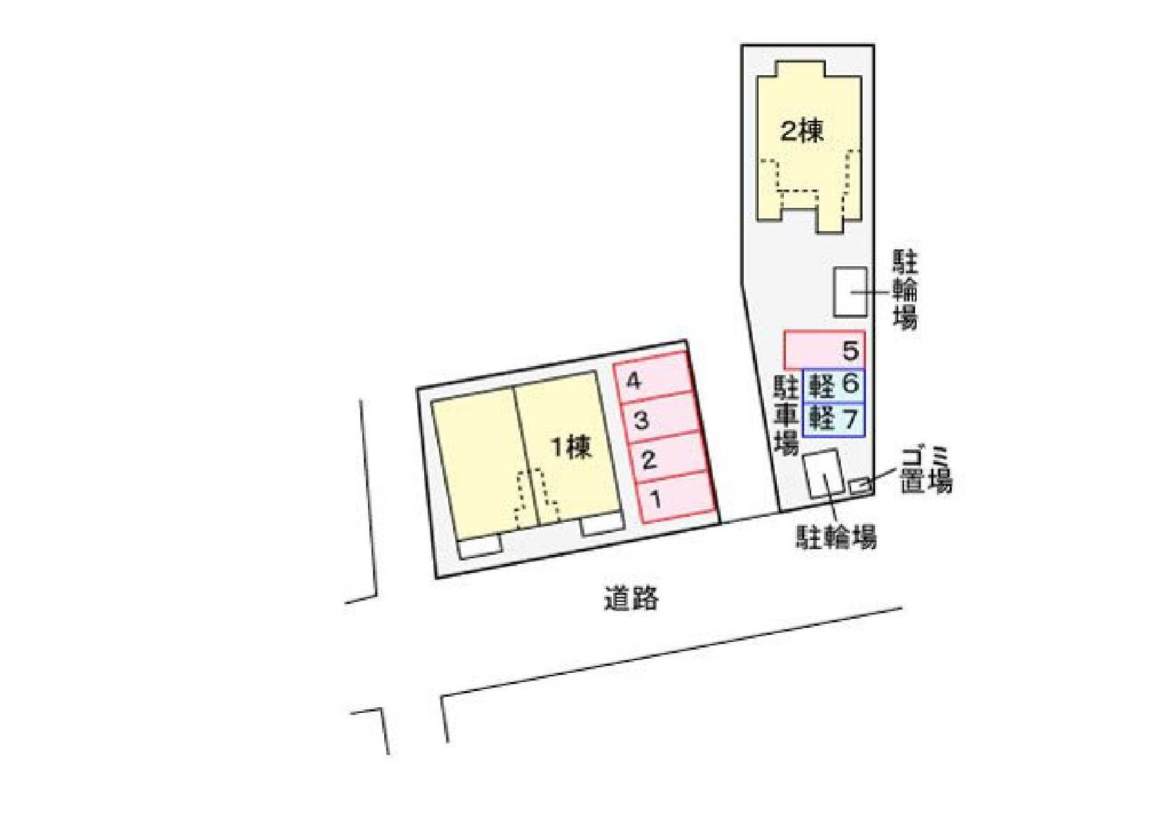 Ｍｏｎｔｅ　Ｏｒｏ　Ⅰの区画図