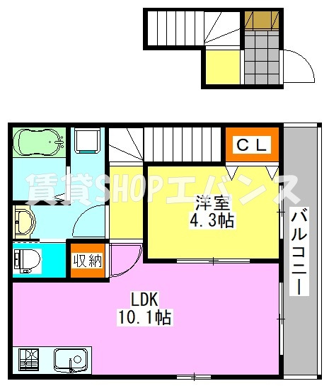 【間取り】 | リーブルファイン船橋芝山