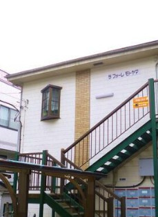 横浜市保土ケ谷区常盤台のアパートの外観