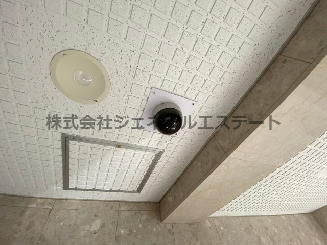 マンショングランメールのセキュリティ|防犯カメラで安心です