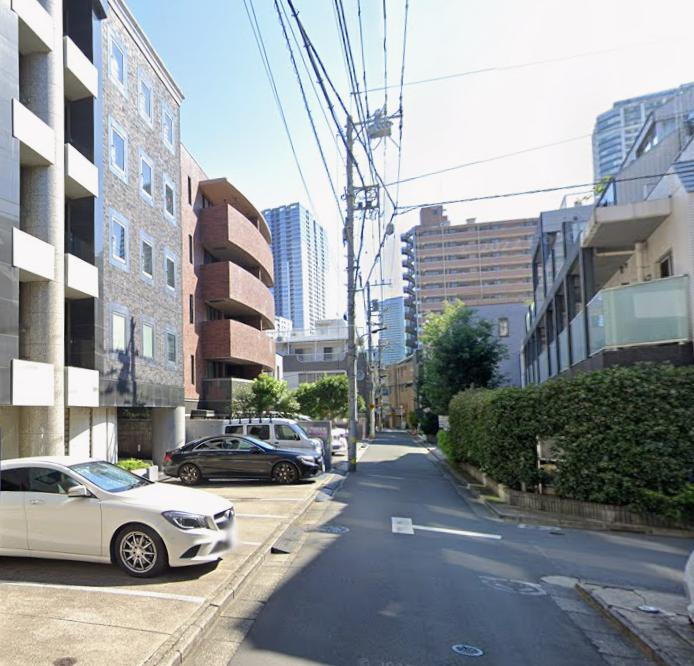 港区白金３丁目の事務所の周辺