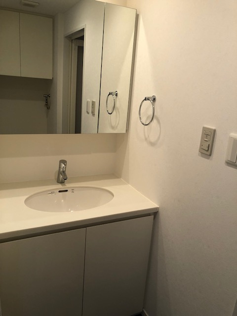 ディルッソ西間門の洗面所