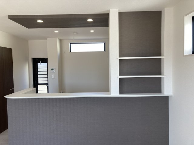 ブルーミングガーデン前橋市下新田町　１号棟の設備|【イメージ画像】キッチンカウンターもおしゃれなつくりです♪
