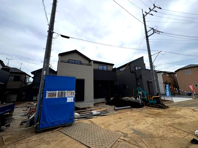 【仲介手数料半額】Livele Garden.S 川越中台　新築戸建全13棟の前面道路含む現地写真
