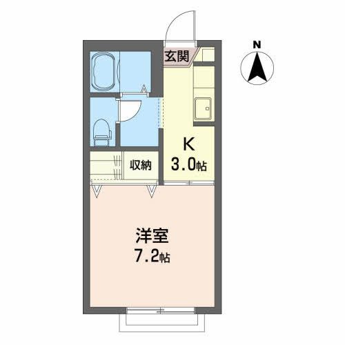 シャーメゾンＫの間取り