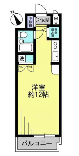 ビューシティ新宿御苑の間取り|ビューシティ新宿御苑