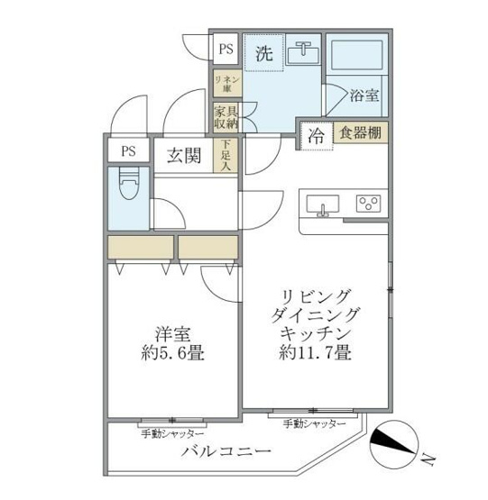 【間取り】 | Ｔｈｅ　Ｓｈｉｎａｇａｗａ　Ｅａｓｔ　Ｒｅｓｉｄｅｎｃｅ