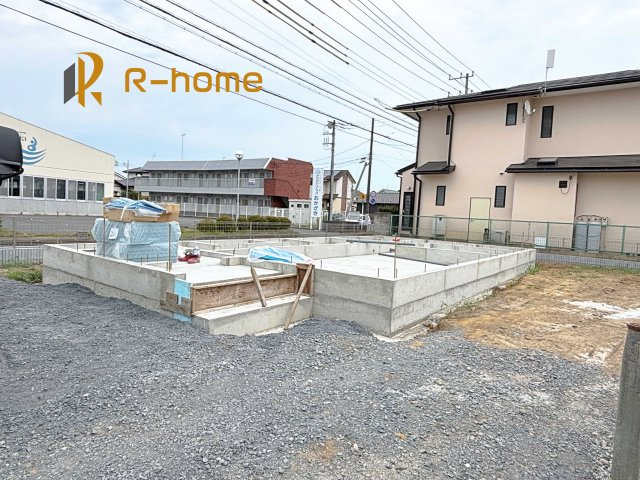 水戸市堀町第24　新築戸建て　1号棟の外観|ご予約を頂ければ、『平日』はもちろん『早朝』や『夜間』もご見学可能です♪お気軽にお申し付けください♪