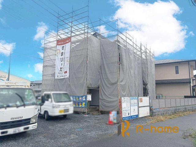 水戸市堀町第24　新築戸建て　1号棟の外観|ご予約を頂ければ、『平日』はもちろん『早朝』や『夜間』もご見学可能です♪お気軽にお申し付けください♪