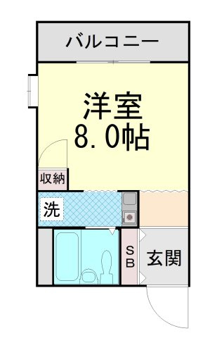 ジョイフル六甲Ⅴの間取り